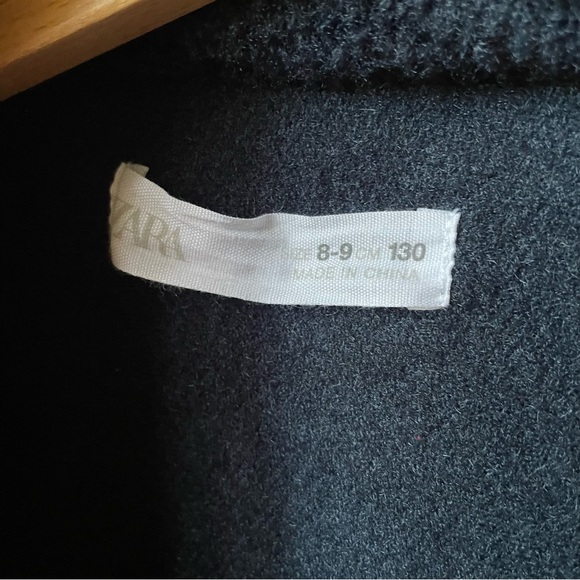 ZARA CONTRASTING POLAR FLEECE OVERSHIRT
8-9 YEARS (51,18 INCHES) | NAVY - Picture 6 of 6